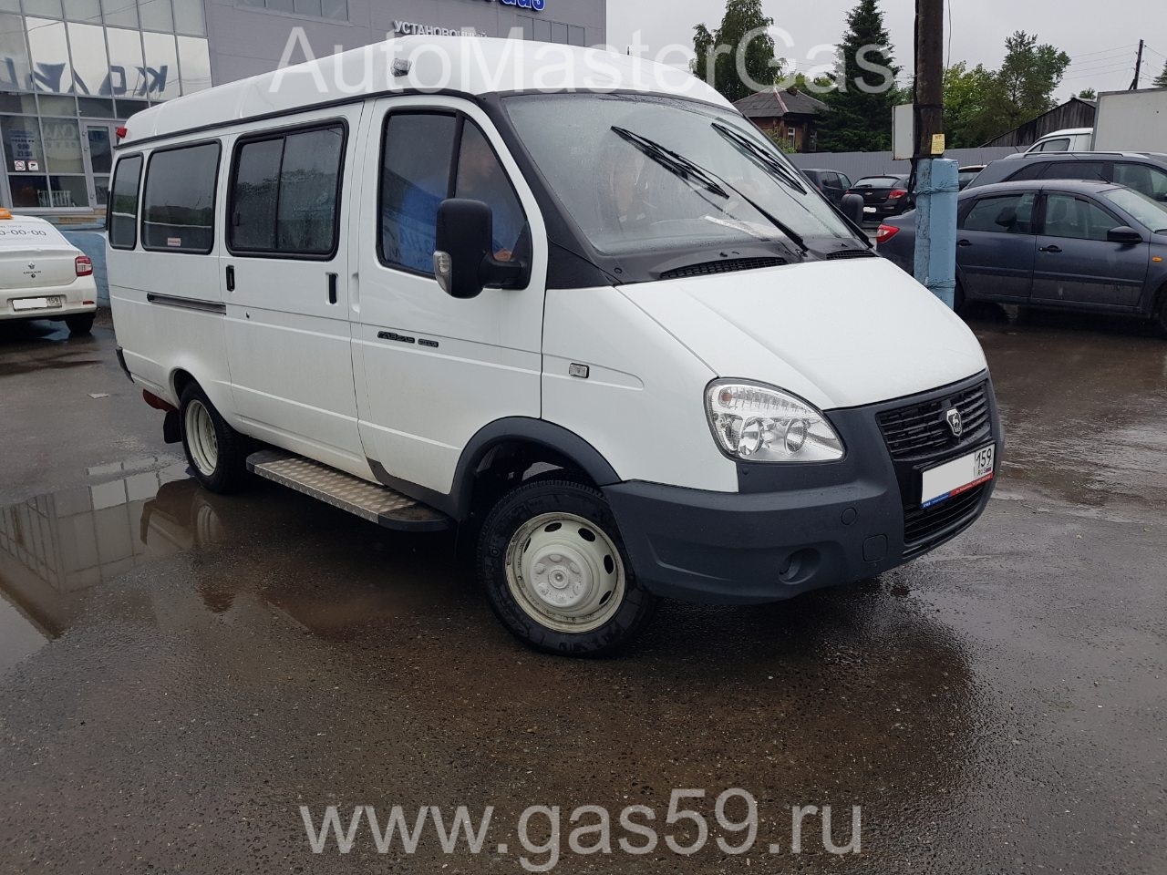 Установка ГБО на Луидор 22500 2018г., ГБО 4 поколения, метан LANDIRENZO (Италия), двигатель 2.7л. 4 цилиндра