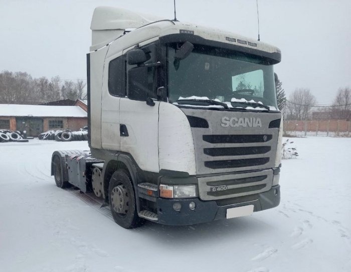 Установка ГБО на Scania G400  2018 г., Газодизель, метан EuropeGAS (Польша), ДВС 12.7 л., 6 цилиндров (Дизель)