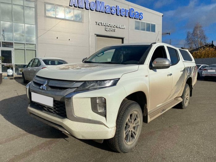 Установка ГБО на Mitsubishi L200 2022 г., ГБО 4 поколения, пропан 4SAVE (Польша), ДВС 2.4 л. 4 цилиндра