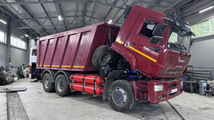 Установка ГБО на Камаз 6520 2022 в Перми