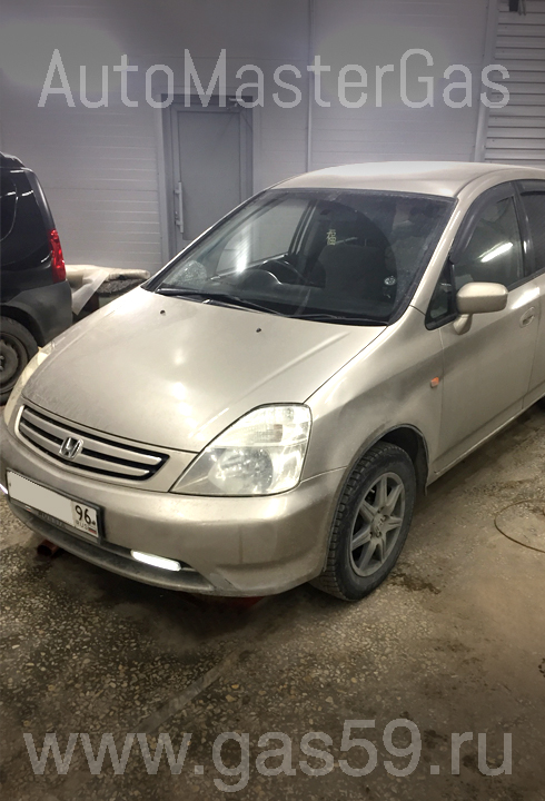 Установка ГБО на Honda Stream 2.0, ГБО 4 поколения LANDIRENZO (Италия), с баллоном 53 литра