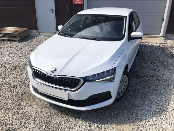 Установка ГБО на Skoda Rapid 2021г., ГБО 4 поколения, метан Digitronic (Италия), двигатель 1.6л. 4 цилиндра